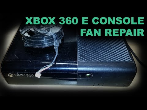 Faulty Xbox 360 E Console Repair - Dead Cooling Fan Replacement Guide (Car Boot Sale Pickup)