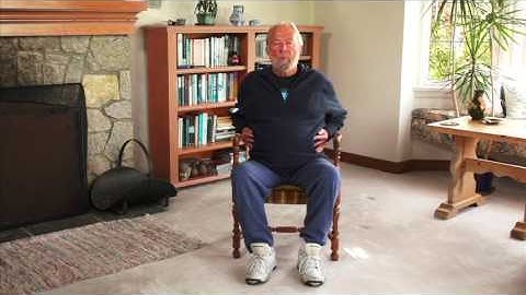 Home Activity Program Level 1.3 Sitting (Arm Raises and Breathing) - Farsi