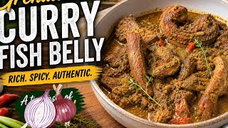 Cooking Curry Fish Belly in Grenada| would you try?