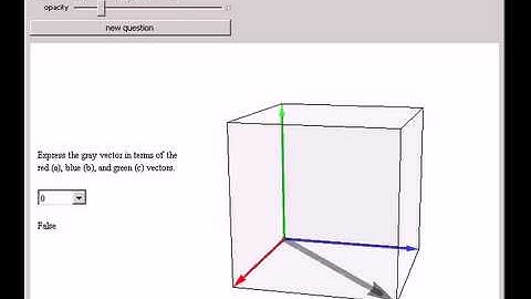 Determine a Vector in 3D