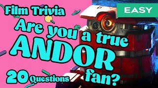 If You Watched ANDOR then This is The Quiz for YOU! / EASY LEVEL
