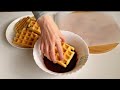 ПРОСТО И ВКУСНО! Бельгийские вафли без глютена в шоколадной глазури. Очень легкий рецепт