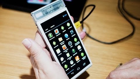 Fully Functional Phonebloks & Project Ara Prototype - Hands On