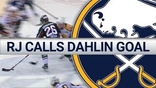 Rasmus Dahlin Goal with Rick Jeanneret Call | Buffalo Sabres