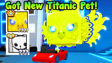 I Got New Titanic Bejeweled Griffin In Pet Simulator 99!
