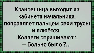 Как Начальник Крановщицу Наказал! Сборник Свежих Анекдотов! Юмор!