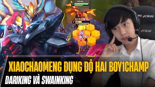 XIAOCHAOMENG vs 2 BOY1CHAMP DARIKING & SWAINKING KHIẾN SERVER HÀN PHẢI NHỚ TÊN