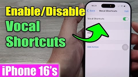 iPhone 16/16 Pro Max: How to Enable/Disable Vocal Shortcuts