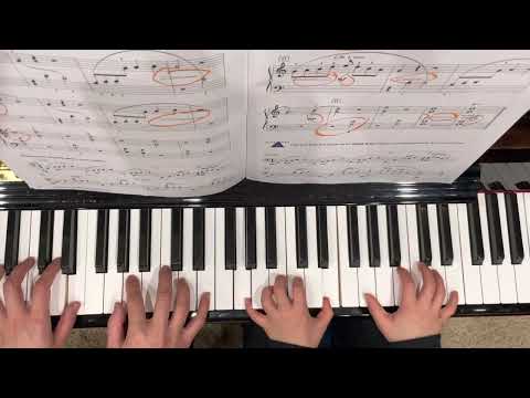 Pagoda in the Purple Mist - piano duet by Ryan and mommy (Faber piano adventures level 2B)