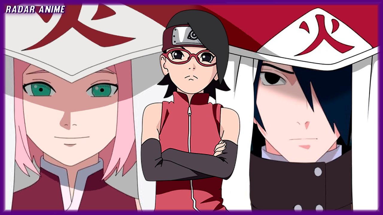 Veja como será o visual de Sarada Uchiha como Oitava Hokage em