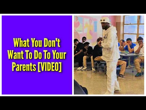 What You Don't Want To Do To Your Parents
