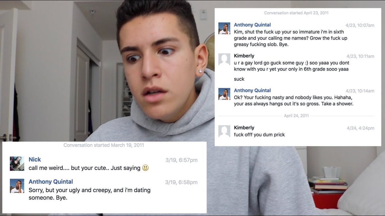 READING MY OLD FACEBOOK MESSAGES