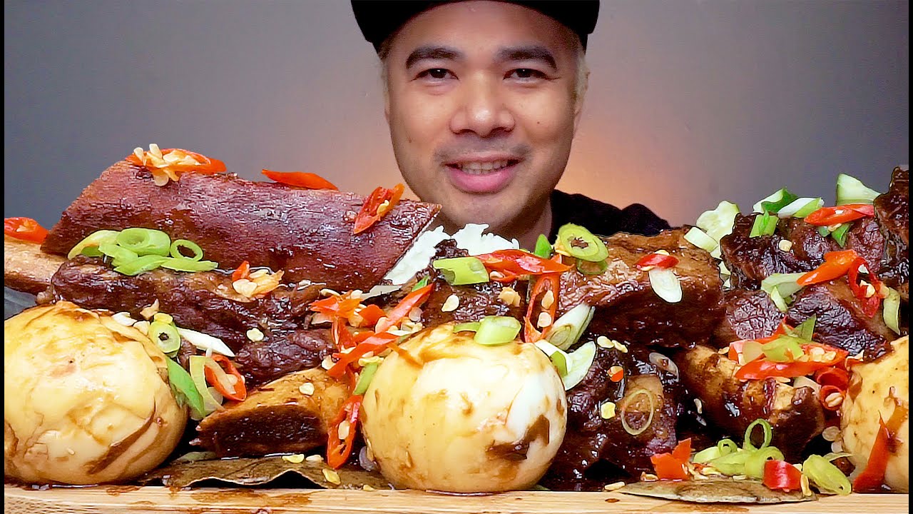 BRAISED BEEF SHORT RIBS COOKED IN SPRITE | MUKBANG ASMR | ALFIE EATS ...