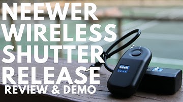 Neewer Wireless Shutter Release Review and Demo - 16 Channel - GD-C1R