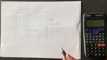 Roof area calculations