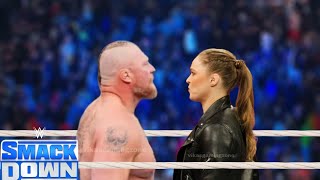 WWE May 13,2024 - Brock Lesner Vs. Ronda Rousey : SmackDown Live Full Match 2k23