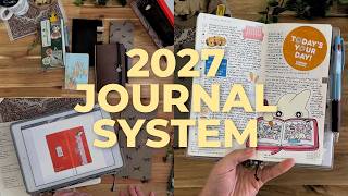 my 2027 journal lineup 📓🖋️ hobonichi shopping & brainstorming