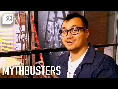 Can Propane Launch a Human Out of a Chimney?! | Mythbusters | Science Channel