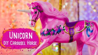 Creating a DIY Unicorn Carousel Horse! 🎠 | Breyer Model Horses x @MyFroggyStuff