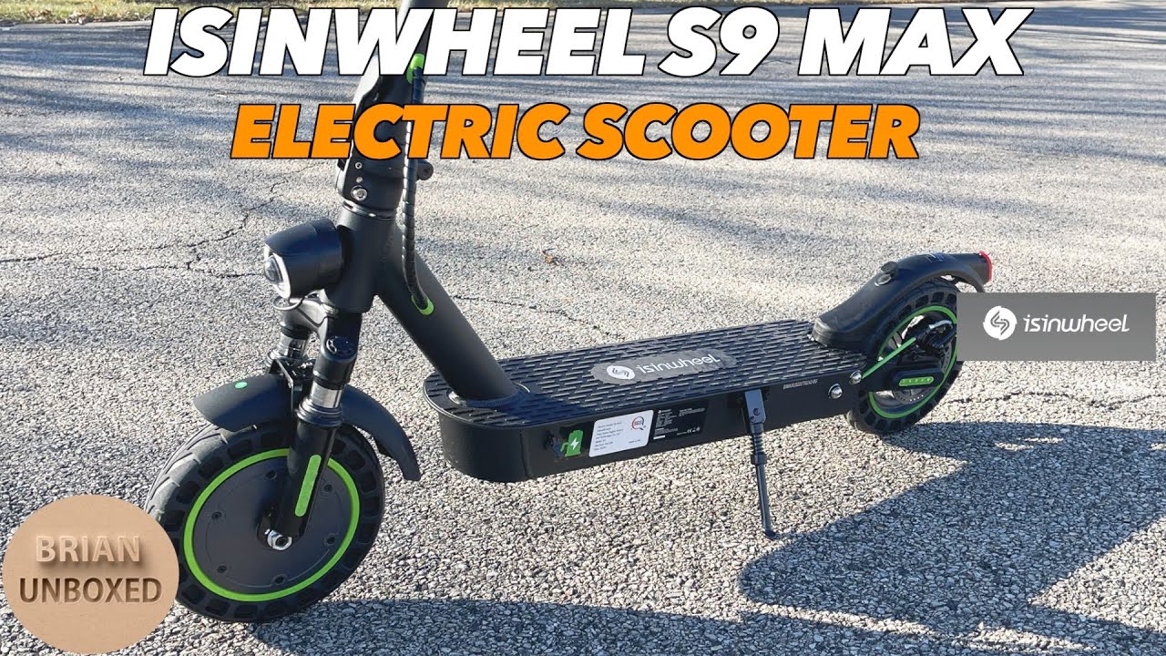 fryser samarbejde Kunde iSinwheel S9 Max Electric Scooter - Review - YouTube