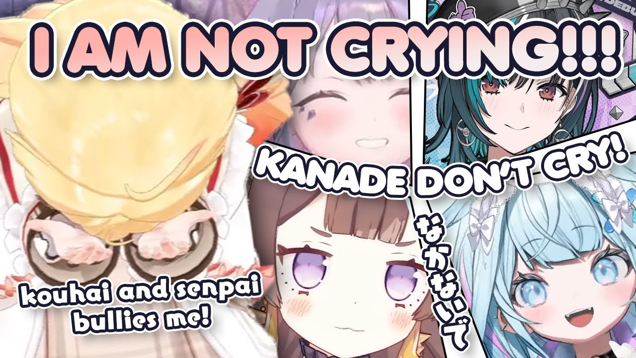 KANADE CRIES AFTER BULLIED BY BIBOO, ANYA, SU, AND CHIHAYA 😭【 Otonose Kanade | EN Sub 】