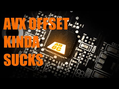 Why Buildzoid doesn't use or recommend AVX offsets for intel mainstream overclocking (Z370/390/490)