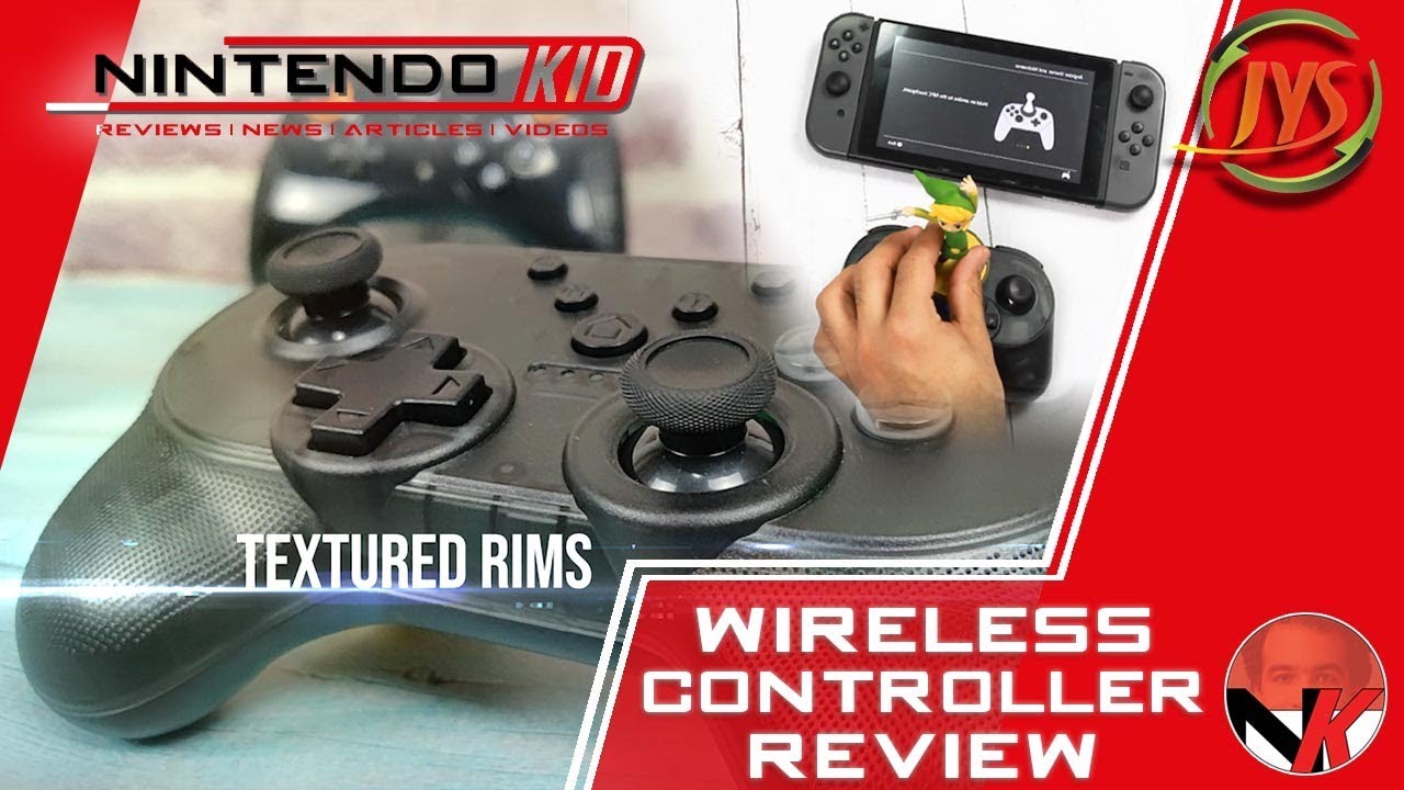 30 Dollar Switch Controller with Amiibo NFC Support! 3rd Party JYS Controller Review - YouTube