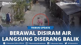 Viral Aksi Duel Antara Emak-Emak Dengan Seekor Kucing Oren, Berawal Usir Pakai Air, Diserang Balik