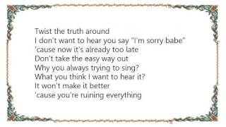 Girls Aloud - White Lies Lyrics