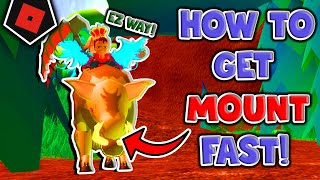 HOW TO GET THE FREE MOUNT FAST ON WORLD ZERO | Roblox World Zero screenshot 3