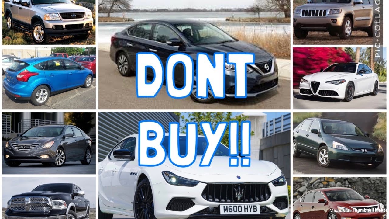 10 Used Cars You Should NEVER Buy 2023 YouTube