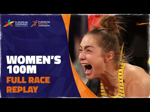 Women's 100m Final | Munich 2022 | Gina Luckenkemper