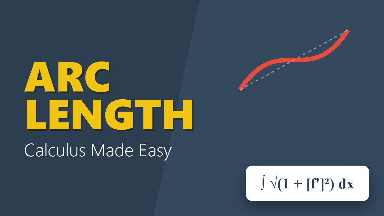 Arc Length Formula Explained: Calculus Integration Tutorial
