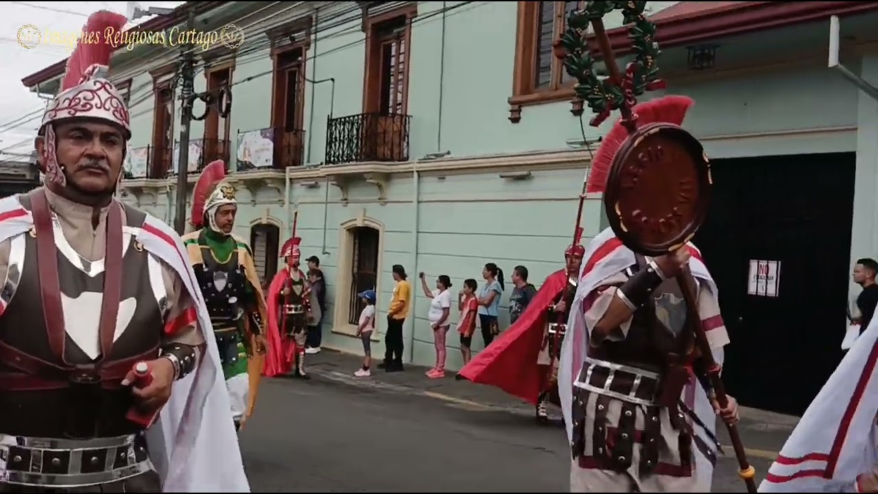 Procesión del Encuentro Cartago Centro 2023