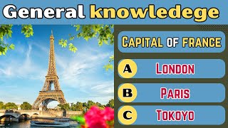 50 General knowledge questions || General knowledge quiz || Quiz || Knowledge challenge