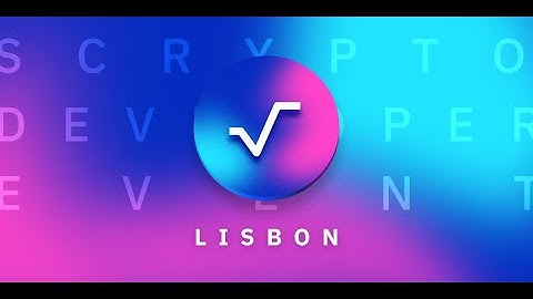 Lisbon Scrypto Developer Event - RDX Works CEO Keynote
