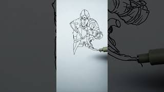 Connor Kenway from Assasin's Creed 3 Drawing #shorts #assassinscreed Connor Kenway from Assasin's Creed 3 Drawing #shorts #assassinscreed