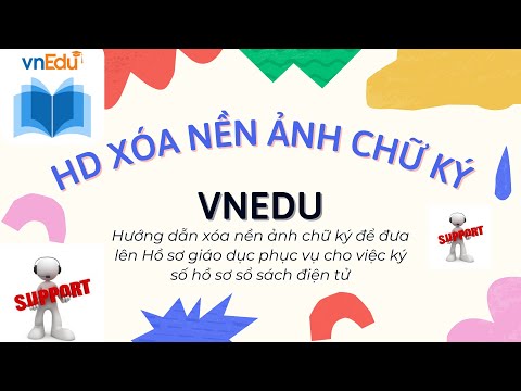 Video Hướng dẫn xóa nền ảnh chữ ký nhanh - youtube