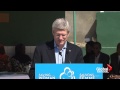Harper pledges vaccination funding boost
