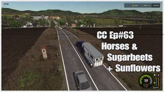 Film - CC Ep#63 - spring plant 2 Horses & Sugarbeets + sunflowers