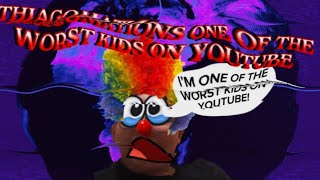 Thiagomations One Of The Worst Kids On Youtube