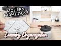 LAUNDRY ROOM ORGANIZATION | HOW TO ORGANIZE A SMALL SPACE | ORGANIZATION IDEAS | CLEAN + ORGANIZE