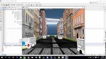 Tugas Akhir Grafika Komputer - Virtual City