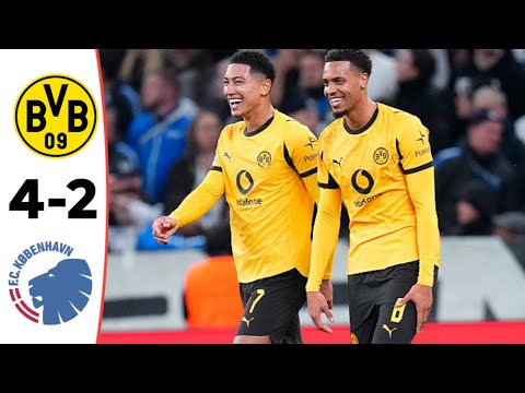 ملخص مباراة كوبنهاغن ٢ ٤ بوروسيا دورتموند دوري أبطال أوروبا ٢٠٢٥ ٢٦