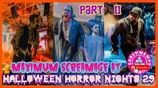 🔴Live:Maximum Screamage at Halloween Horror Nights 29.Part2
