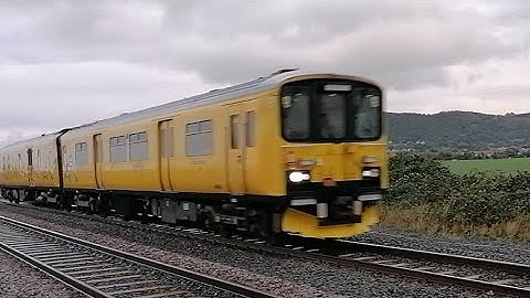 27/09/22 -Network Rail Track Recording Unit - 950001(999600 & 999601) -Longsight T.M.D. to Crewe C.S