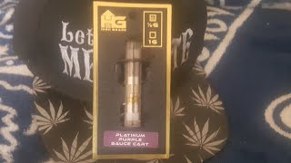 High Grade az Sauce cartridge review