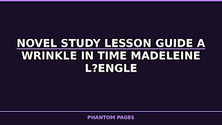 A Wrinkle in Time by Madeleine L'Engle — Full Summary & Analysis