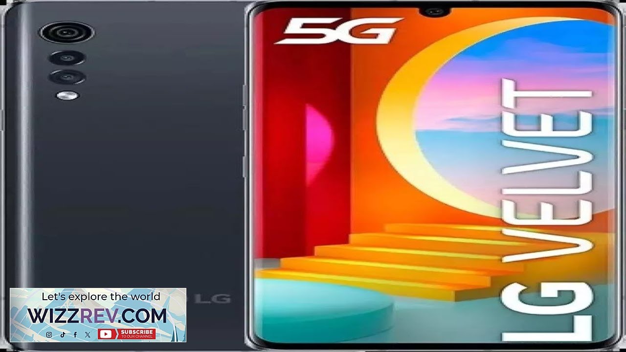 LG Velvet 5G 128 GB Desbloqueado - Nuevo Sellado, Pantalla 6.8", Cámara 48 MP, 5G Y Android