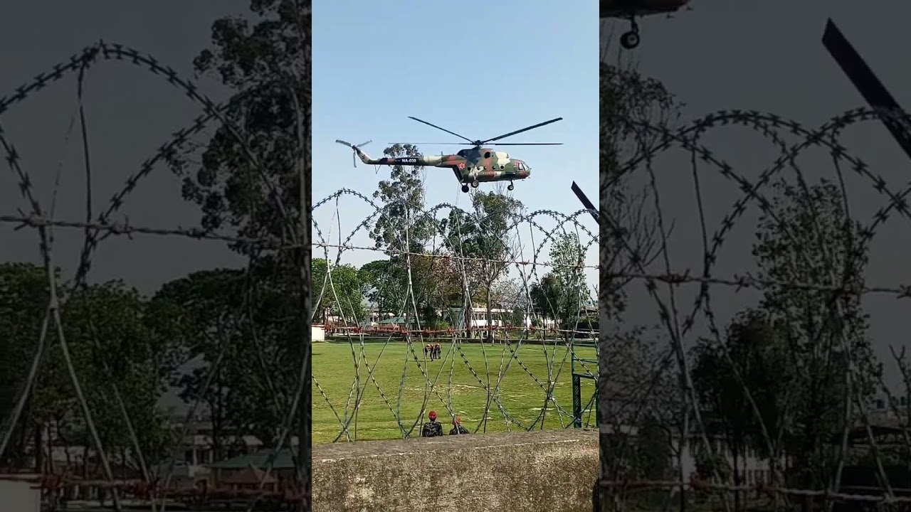 Millitary Rescue Training Great Nepal Army